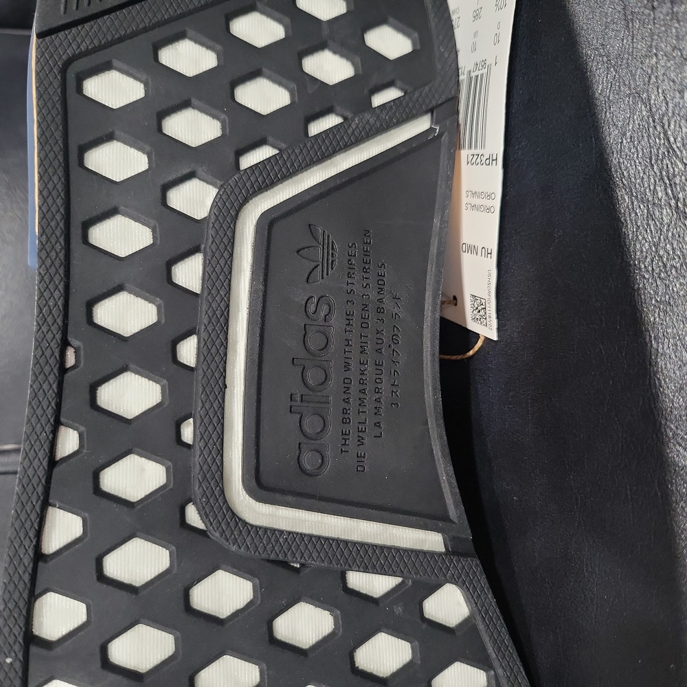 Adidas Pharrell NMD Human Race "Animal Print - Pulse Amber" - Picture 8 of 13